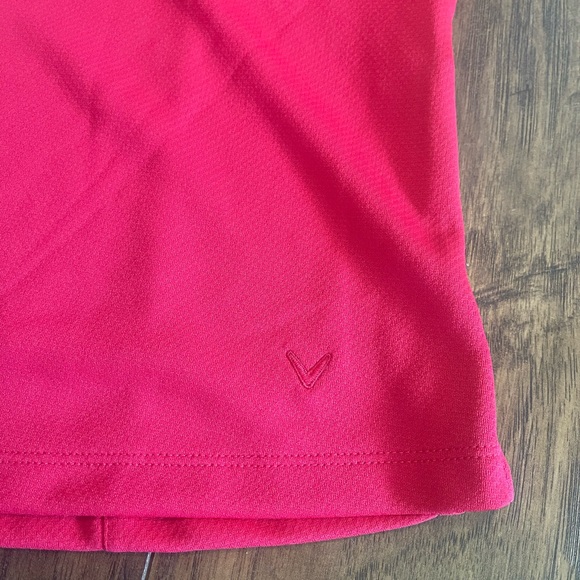 Pink XL Callaway collared golfing shirt - Picture 2 of 5